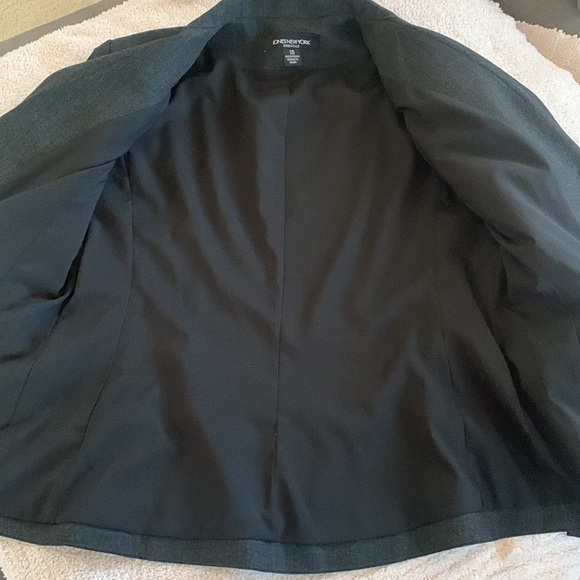 JonesNewYork Charcoal Black blazer - Picture 10 of 16